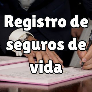 registro de seguros de vida